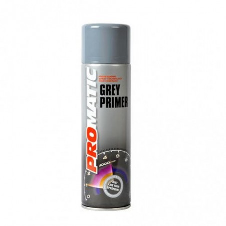6 x Grey Primer Paint Aerosols (500ml)