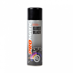 Gloss Black Paint Aerosol (500ml)