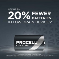 10 X C Procell Constant Power Batteries