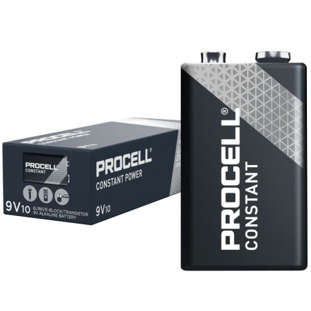 50 x 9v Procell Constant Power Batteries