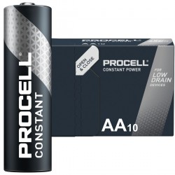 10 X AA Procell Constant Power Batteries