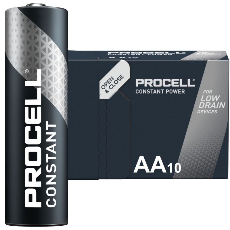 10 X AA Procell Constant Power Batteries