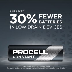 100 X AA Procell Constant Power Batteries
