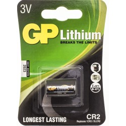 10 x CR2 GP Lithium Batteries
