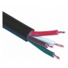 4 Core (4 x 0.65mm²) Black Cable