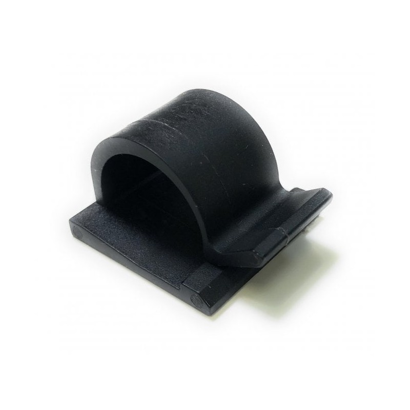28 x 28mm Black Nylon Cable Clips