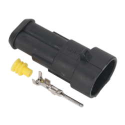 10 x 2-Way Superseal Male Connectors