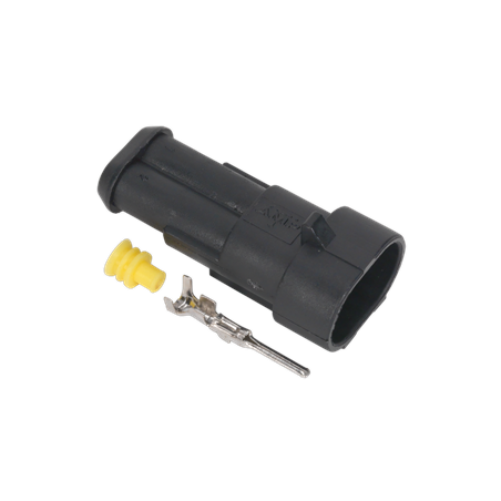 10 x 2-Way Superseal Male Connectors