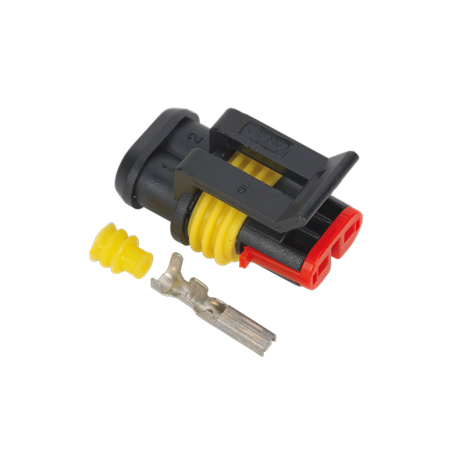 10 x 2-Way Superseal Female Connectors