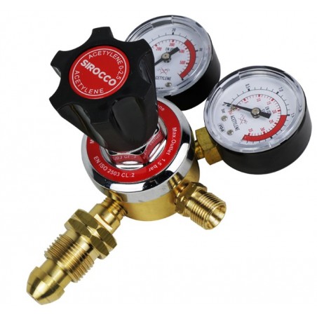 Acetylene Single Stage Regulator - 2 Gauge