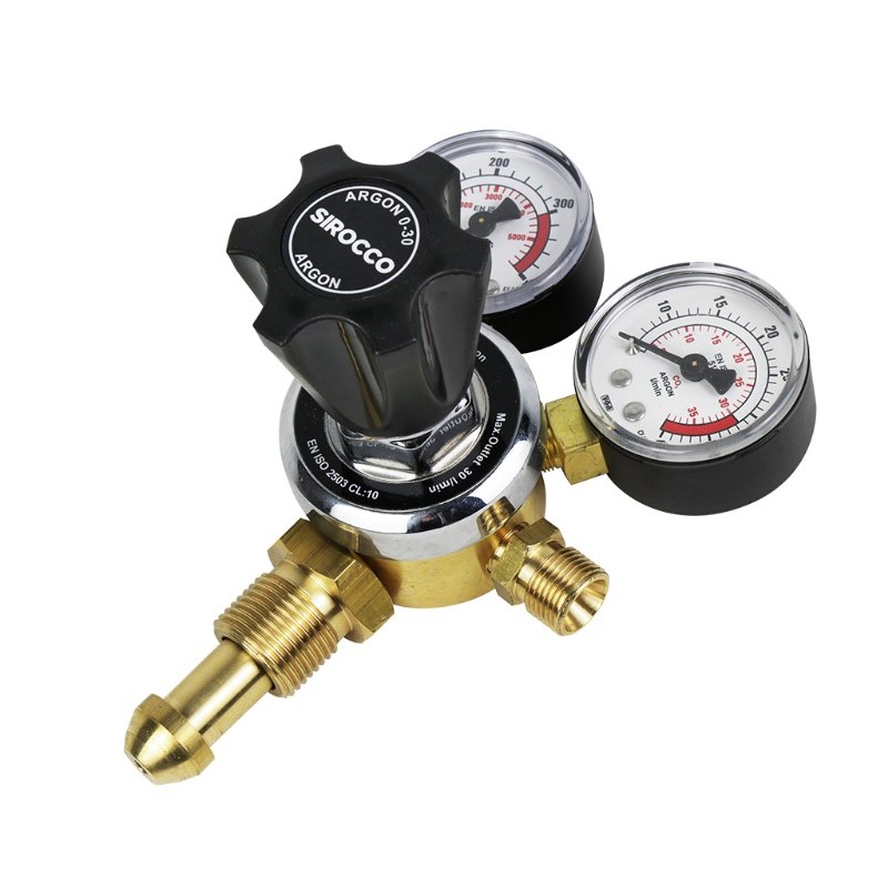 Argon Single Stage Regulator - 2 Gauge