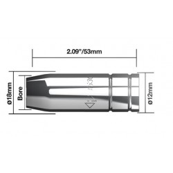 15mm BZL Mig Welding Shrouds - H