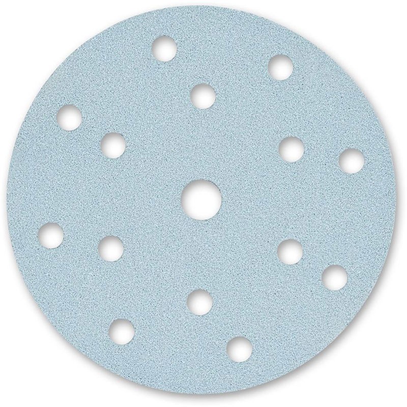 150mm 80grit Mirka DA Velcro Sanding Discs