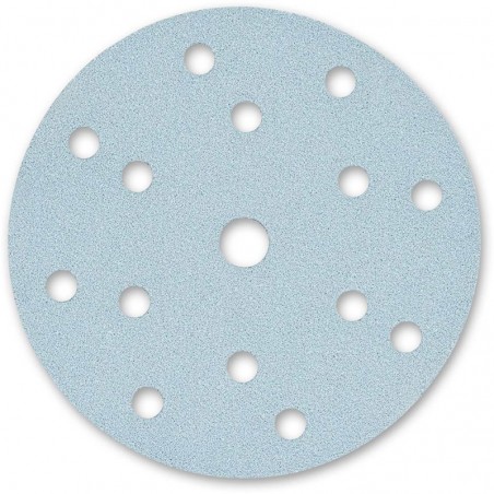 150mm 320grit Mirka DA Velcro Sanding Discs