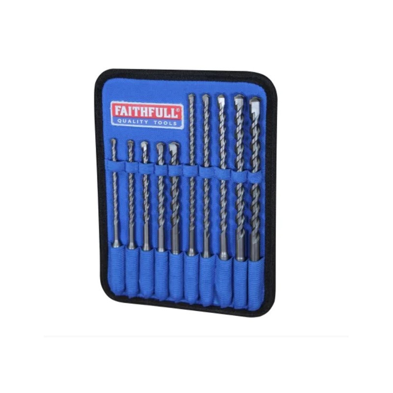 SDS Plus Masory Drill Set (5.5 - 12mm) (10pc)
