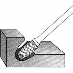 6mm Oval Rotary Burr