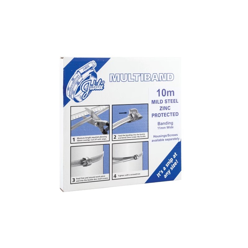 Jubilee 'Multiband' Hose Clip Banding