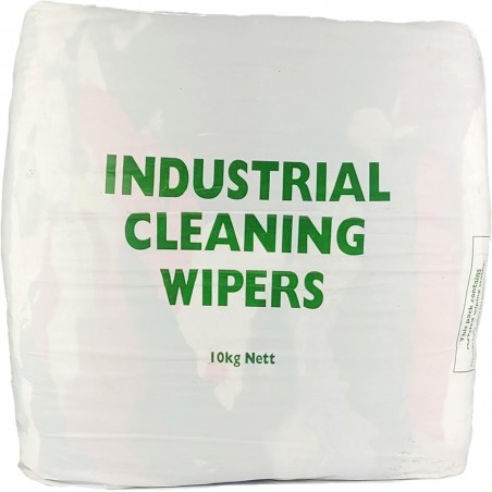 Industrial Cleaning Wipers - White Sheeting (10kg)
