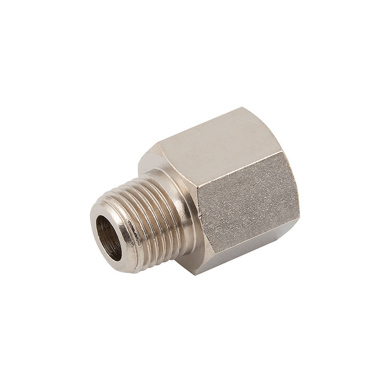 1/2F BSPP X 1/4M BSPT Reducing Connector