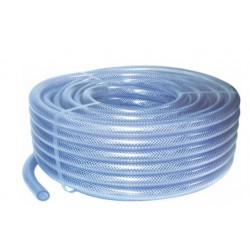 25mm Clear Braided Nylon Tubing
