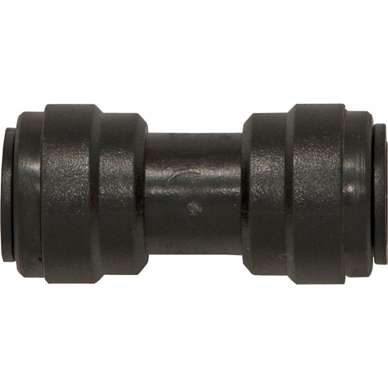PLASTIC 'PUSH-FIT' COUPLINGS (STRAIGHT) (M4) (10)
