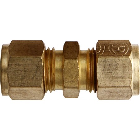 BRASS COMPRESSION COUPLINGS (M4) (5)