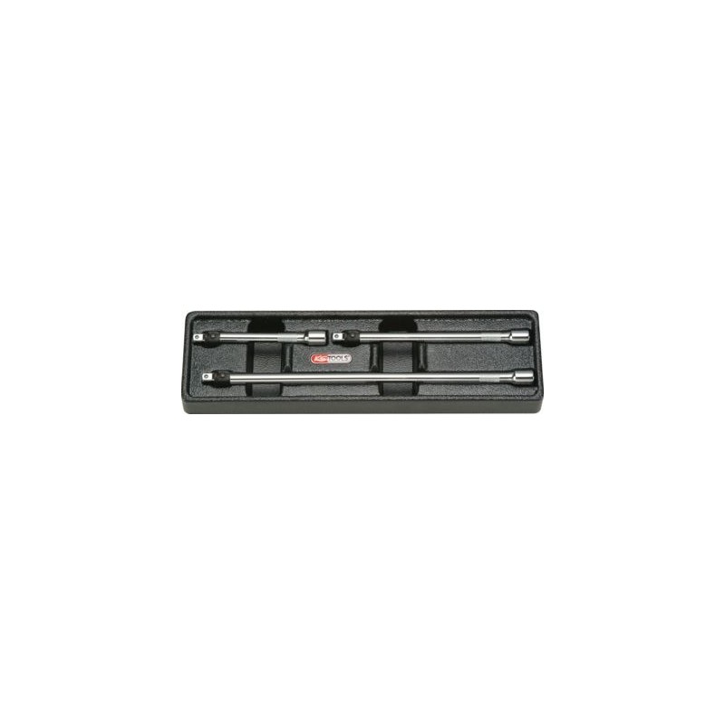 3pc 1/4" Drive KS Tools 'LOKPLUS' Extension Set