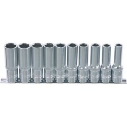 4 - 13mm 1/4" Drive Deep Socket Set (KS Tools)