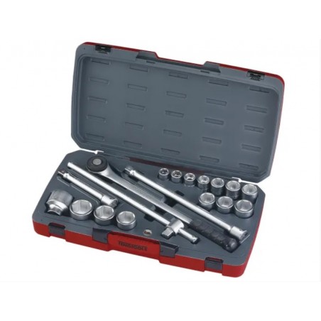 18pc 3/4" Drive Teng Tools Socket Set