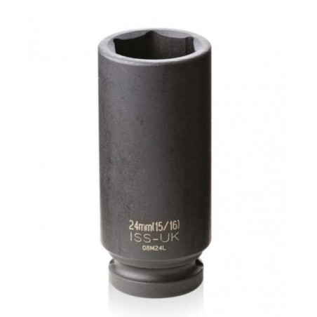 26mm ½” Drive Deep ISS Impact Socket - 6 Point