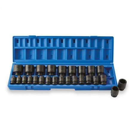 26pc 1/2" Drive ISS Deep Impact Socket Set