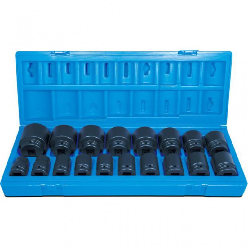 18pc 3/4" Drive ISS Regular Impact Socket Set