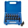 16pc 1/2" Drive ISS Female/Male Torx Driver Set