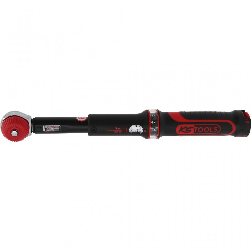 5 - 25NM - 1/4" Drive KS Tools 'EROTORQUE' Precision Torque Wrench