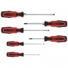 6pc Pozi/Slotted KS Tools 'ERGOTORQUEplus' screwdriver set