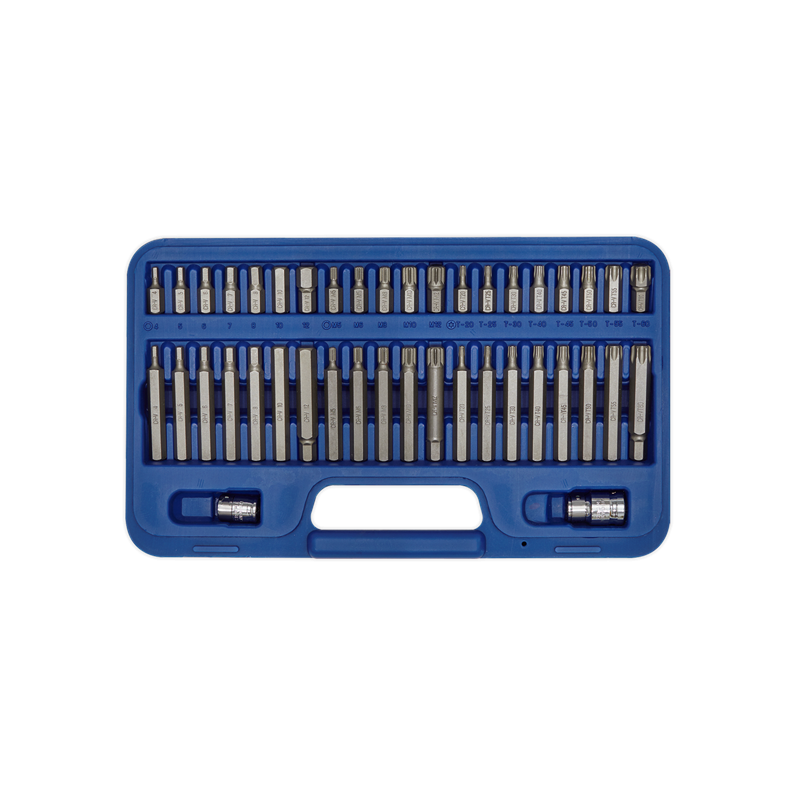 42pc Sealey Torx/Hex/Spline Bit Set