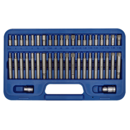 42pc Sealey Torx/Hex/Spline Bit Set