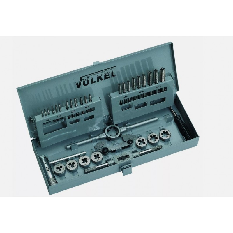 3-12mm HSS Tap & Die Set