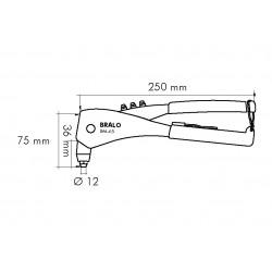 Bralo BM-45 Hand Riveter