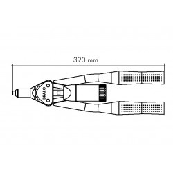 Bralo BM-160 Heavy Duty Short Arm Riveter