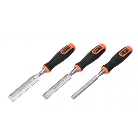 3pc Tactix Wood Chisel Set