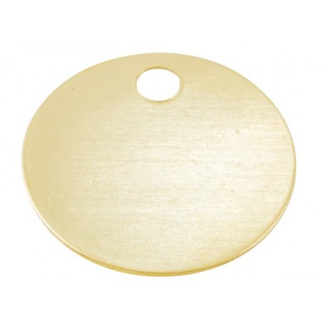 30mm Brass Key Identity Tags
