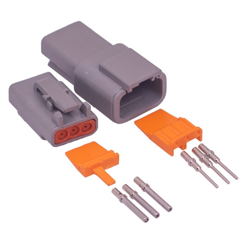 3-Way DTM Connectors (Male & Female)
