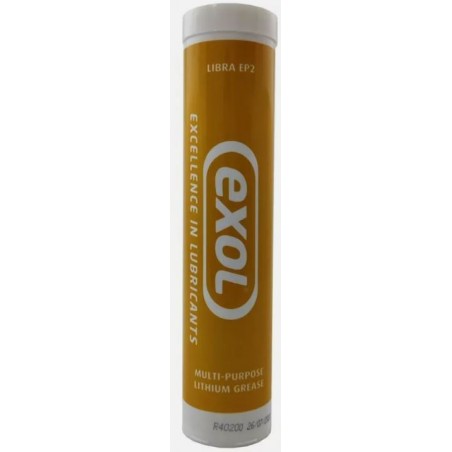 12 x Exol Libra Z005 EP2 Lithium Multi-purpose Grease (400g)