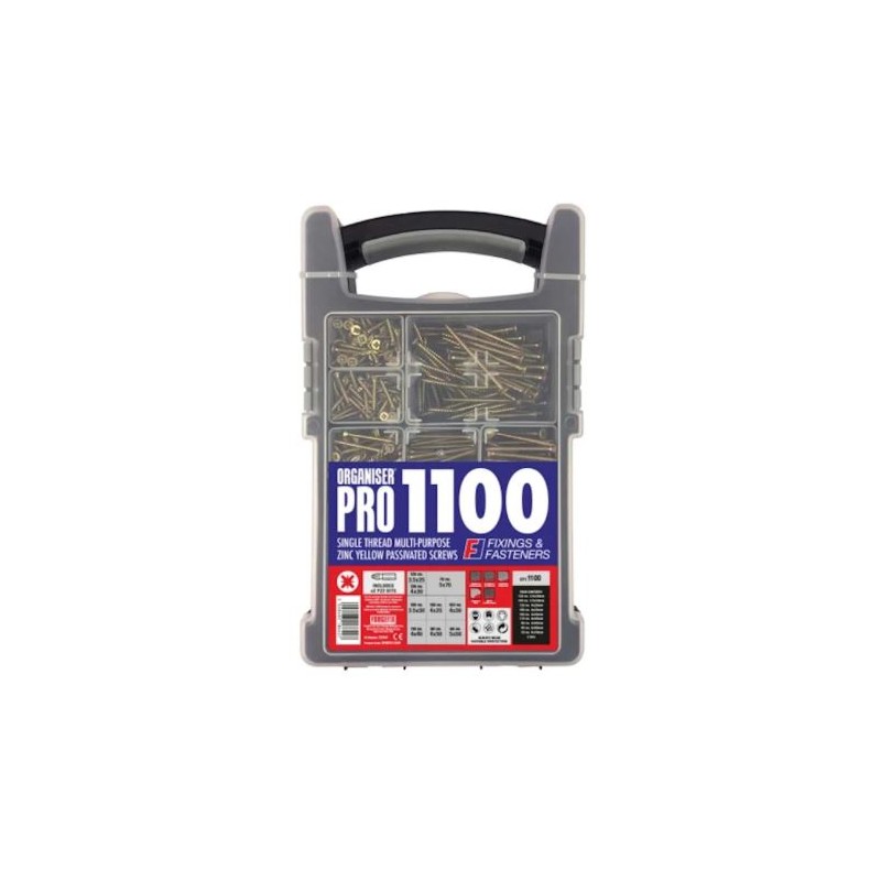 Multi-Purpose Screw Kit (1100pc)