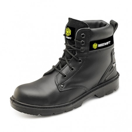 CLICK 6 EYELET BOOT MS BLACK