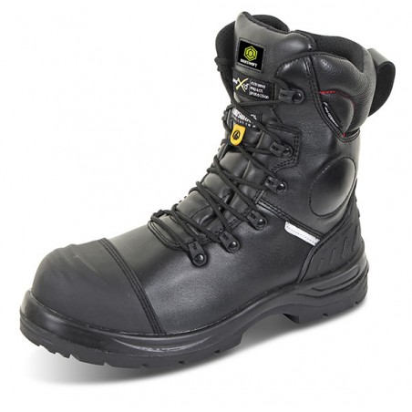 CLICK TRENCHER PLUS SIDE ZIP BOOT BLACK