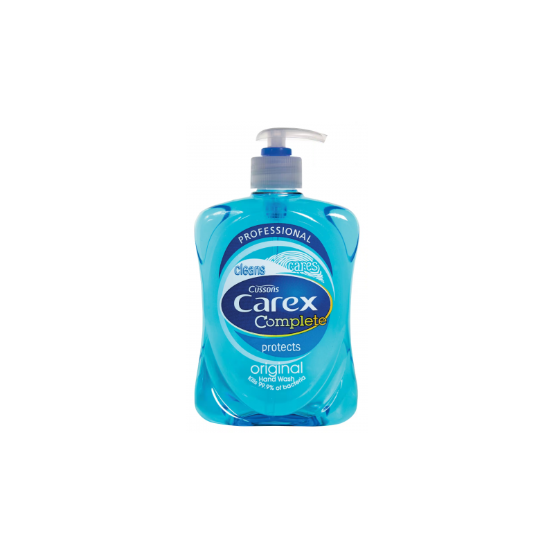 6 x Carex Original Antibacterial Hand Wash (500ml)