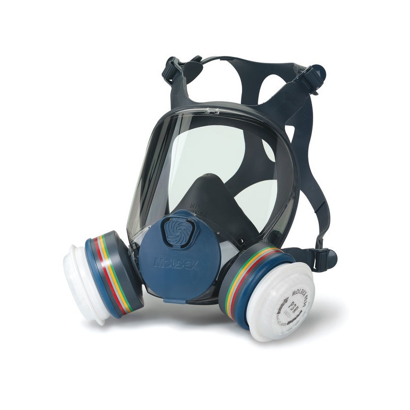 Moldex 9432 Full Face Mask Respirator (Medium) with ABEK1P3 R Filters