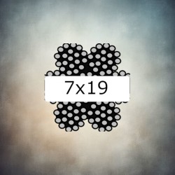 6mm Galvanised Wire Rope (7 x 19)